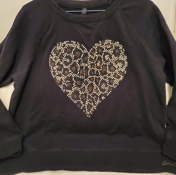 2/30$ Seven7 nice black sweater with pearls - Picture 5 of 6